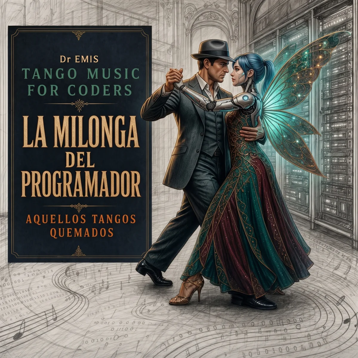 La Milonga del Programador: Aquellos Tangos Quemados — portada del álbum