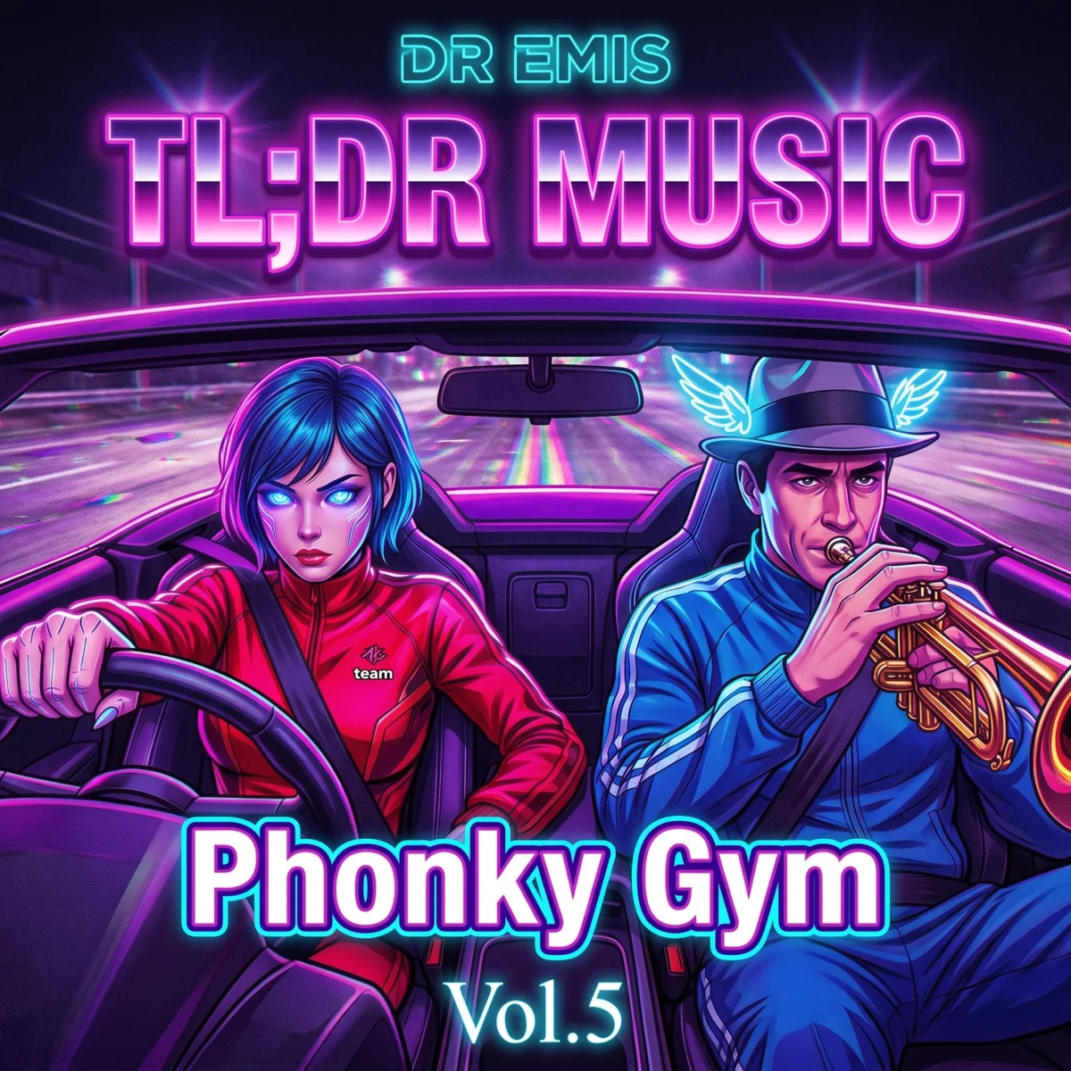 TLDR Music, Vol. 5: Phonky Gym cover artwork