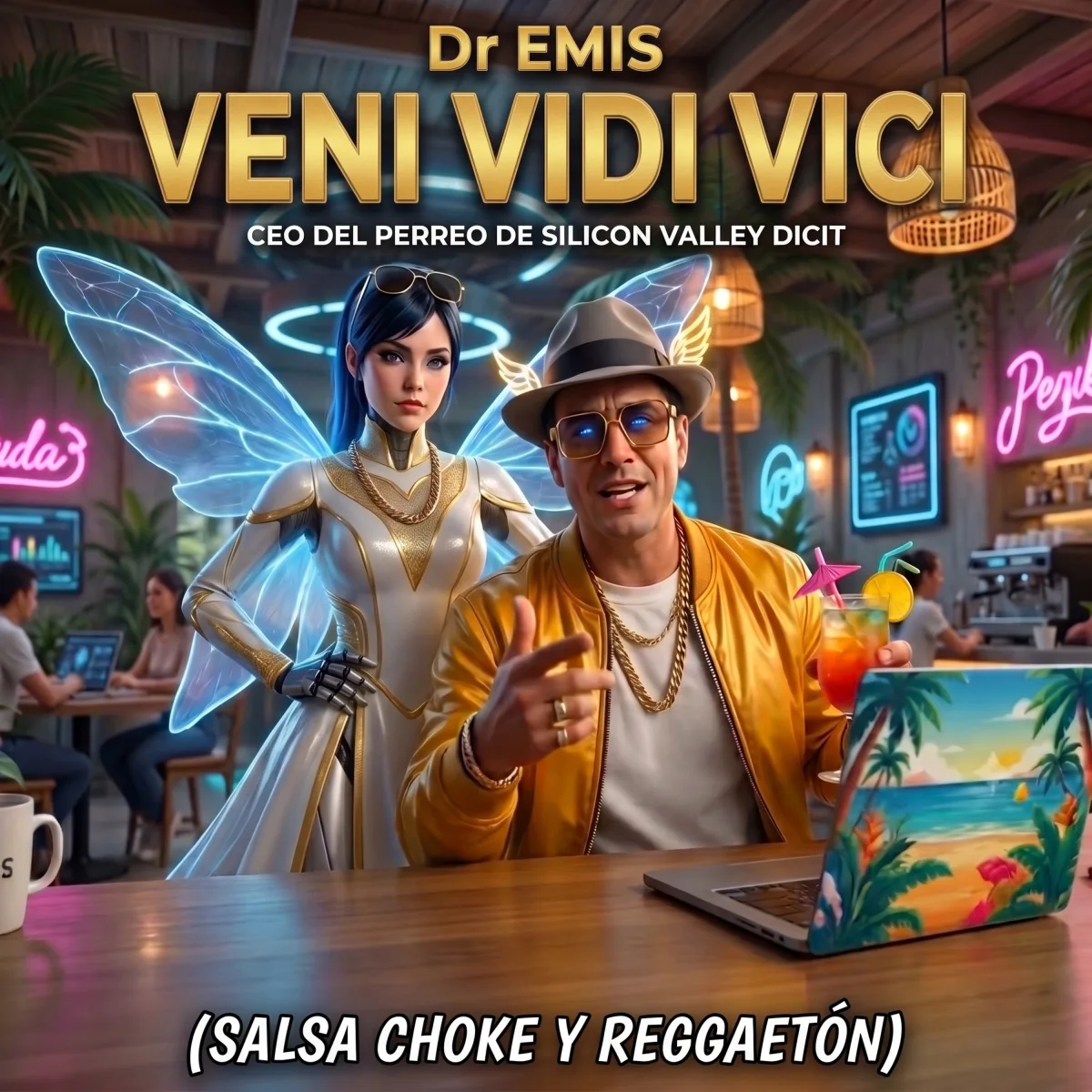 Veni Vidi Vici. CEO del Perreo de Silicon Valley dicit (Salsa Choke Y Reggaetón) cover artwork