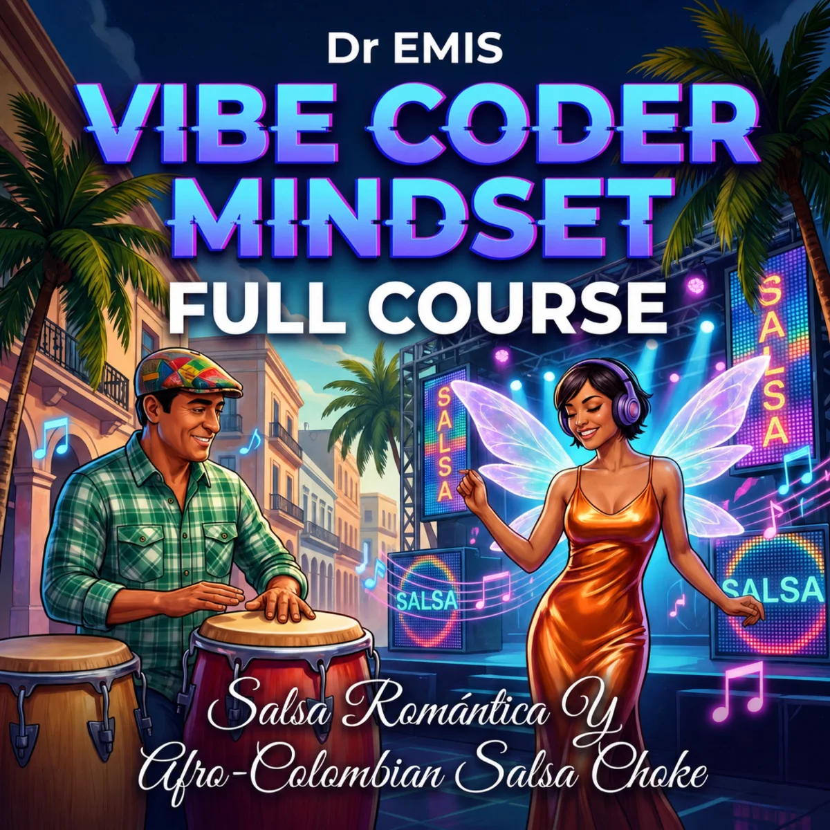 Vibe Coder Mindset Full Course (Salsa Romántica Y Afro-Colombian Salsa Choke) cover artwork